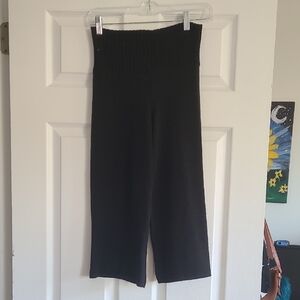 Body Wrappers Black Cropped Pants